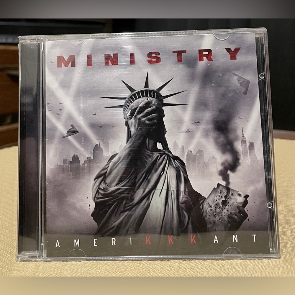 Amerikkkant by MINISTRY (CD, 2018) LIKE NEW